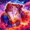Disney 5D Diamond Painting Princess and Prince Cross Stitch Mosaic Kit Home Decor Wall Sticker DIY Handmade Gift