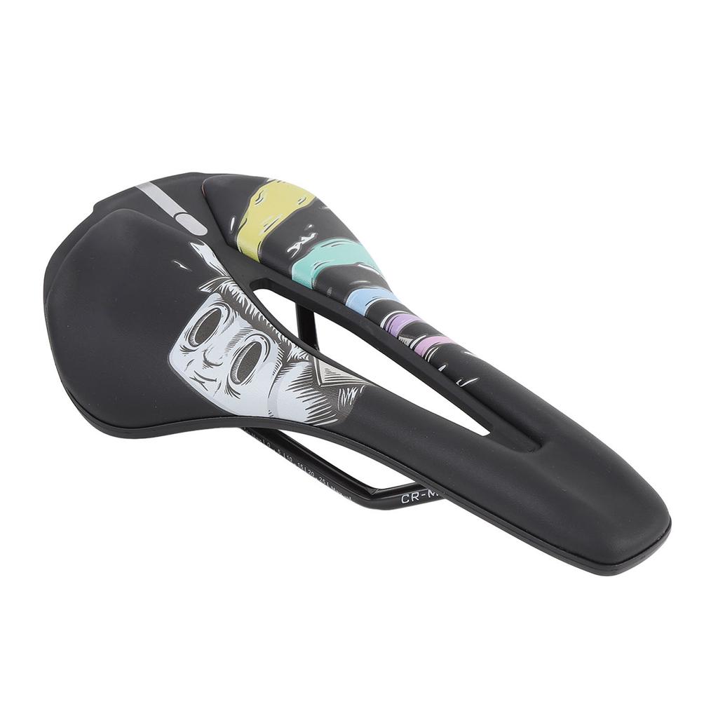 Bike Seat Hollow Breathable EVA Lightweight Ergonomic Soft Saddle for Mountain Road Bicycle