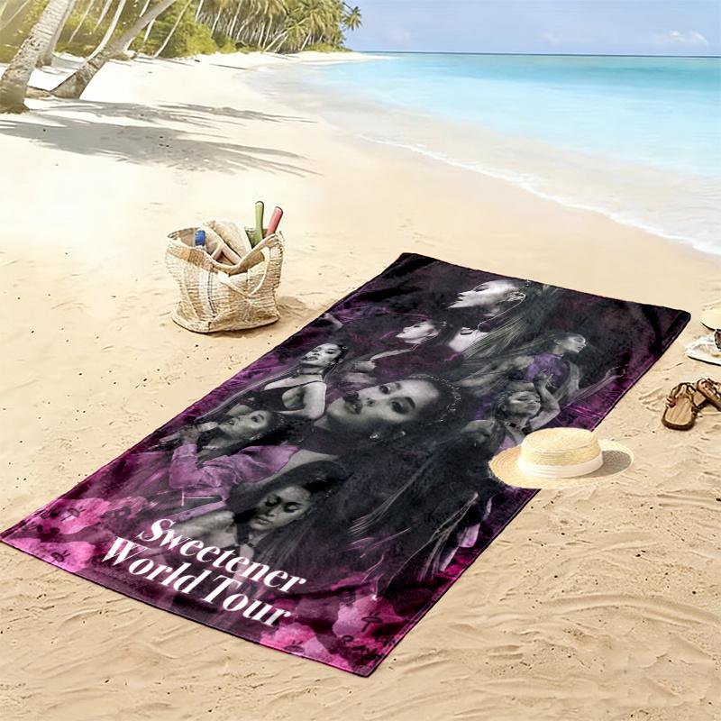Ariana Grande Towel, Large Soft Quick Dry Towel for Beach Camping Swimming