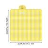 80x80inch Outdoor Picnic Blanket Non-Woven Moisture-Proof Mat for Family Camping Beach Grass Waterproof Sand Proof Travel Essential