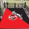 Weicher Bodenteppich FC Köln Muster Teppich Teppichboden Dekomatte Für Wohnzimmer Dekoration