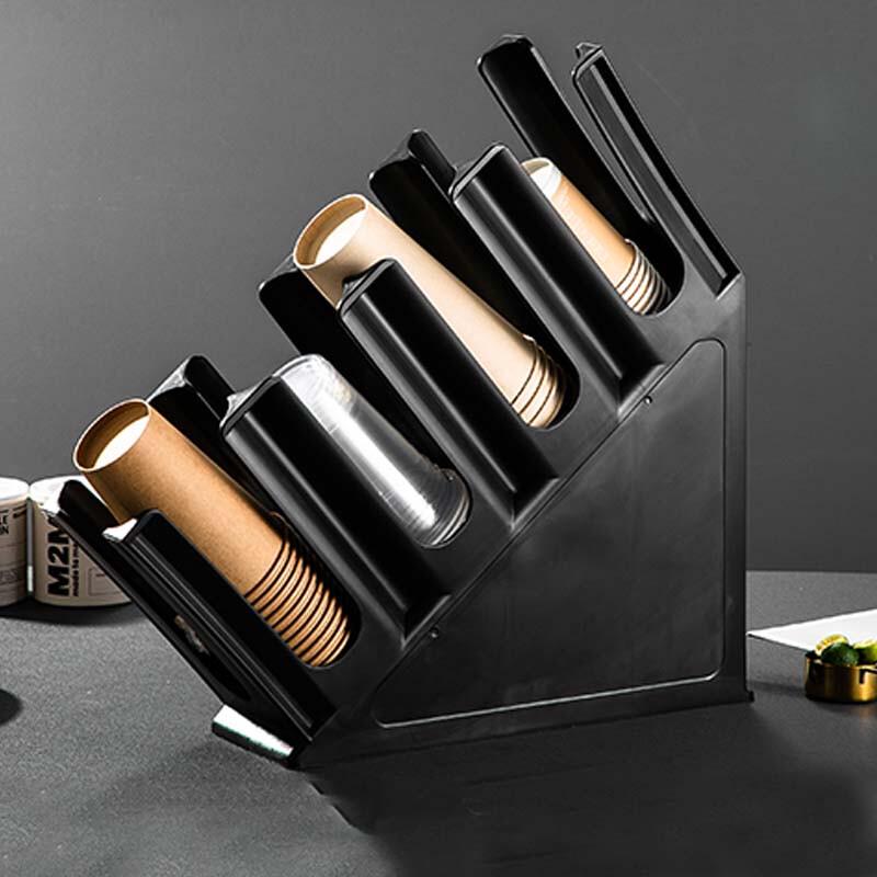 4-Compartment Disposable Cup Holder