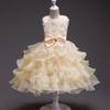 Popular European and American Flower Girl Tulle Cake Dress - Girls' Princess and First Birthday Dress