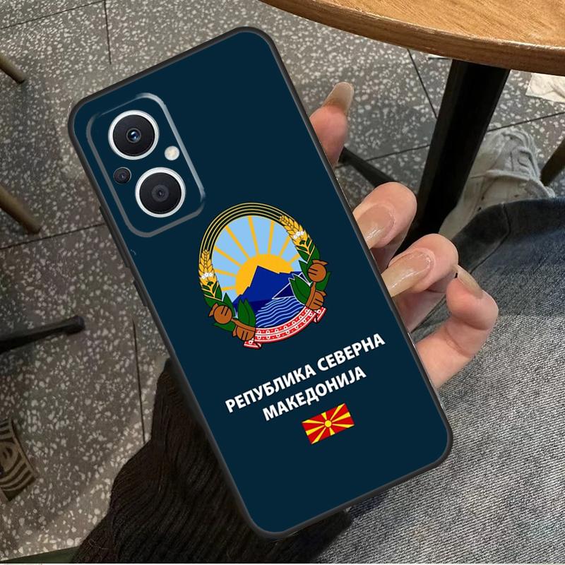 Macedonia Passport Case For OPPO Find X6 Pro X3 X2 Neo X5 Lite OPPO Reno 6 Lite 4 5 7 8 10 8T 5Z 2Z 4Z Coque