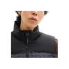 Coach FW24 Logo Spliced Zipper Stand Collar Sleeveless Down Jacket Men outerwear Charcoal-Gray CU801-R8E