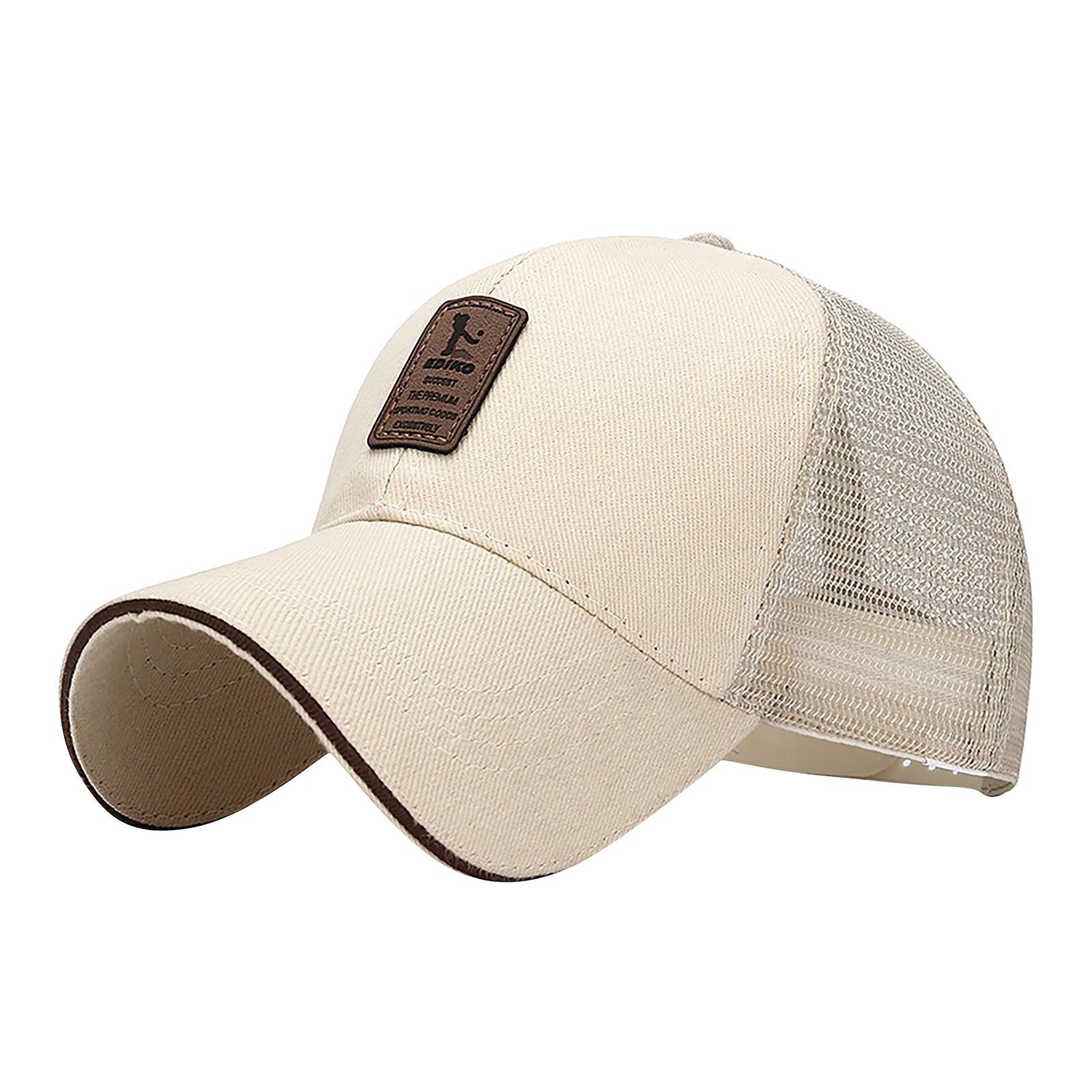 

Модная женская и мужская регулируемая бейсбольная кепка с цветными блоками, шапка с оттенком One Size бежевый