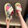 Beautiful thick-soled height-increasing cool slippers for women's summer outer wear advanced sense 2025 new models with skirts going out seaside bea