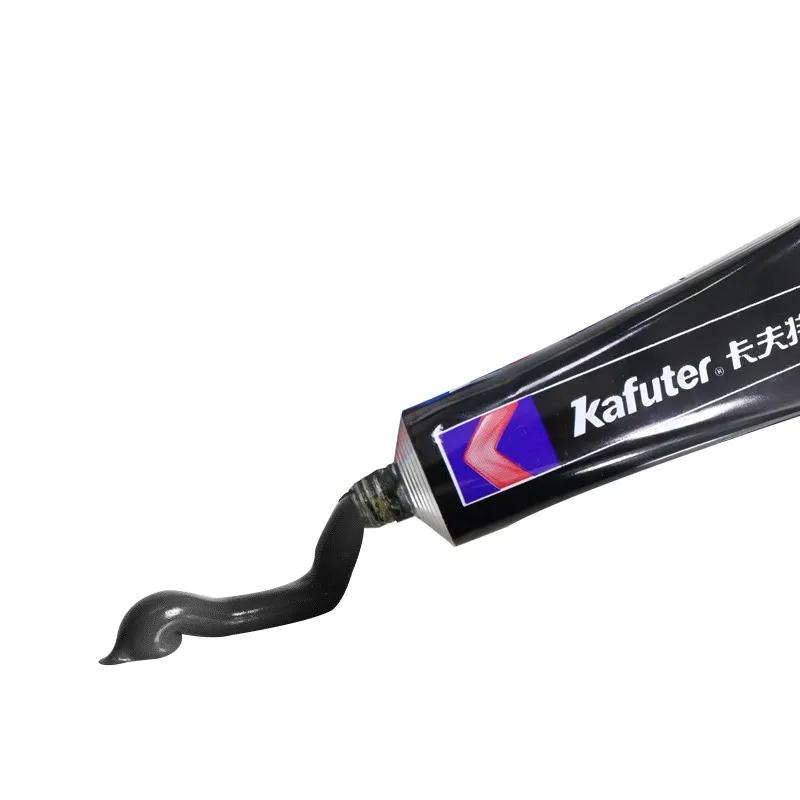 Schwarzes Silikon-Dichtungsmittel K-586 55 g, wasserdicht, beständig gegen hohe Temperaturen, für Motorradmotor, Wasserpumpendichtung, stoßfest
