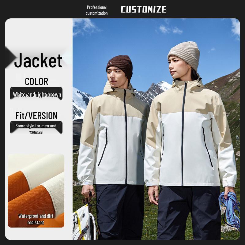 Men's Custom Logo Anti-Static Thickened Windproof Work Jacket for Autumn and Winter