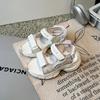 Boys Summer Sports Sandals for Boys Girls Kids Casual Summer Beach Sandals Open Toes Air Mesh Breathable Anti-kick Fashionable