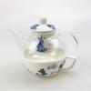 High Appearance China-Chic Light Luxury Garden Style Teapot Set Glass Ceramic Mother and Child Teapot Set