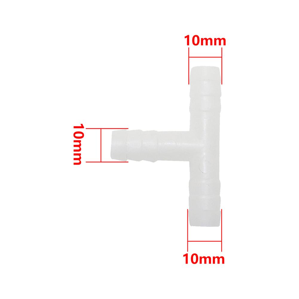 

10mm Multi-barb Water Hose Splitters 3-way 4-way Garden Plant Flower Irrigation Fish Tank Air Pipe Quick Connectors 50Pcs