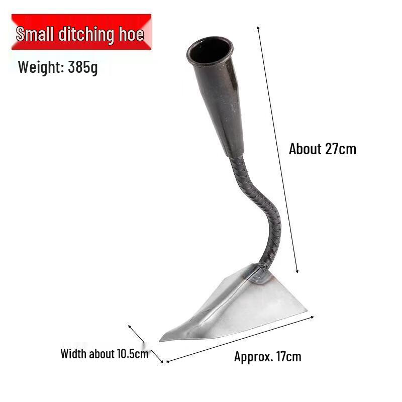 

Manganese Steel Triangular Ditching & Weeding Hoe CN plug (adapter included)