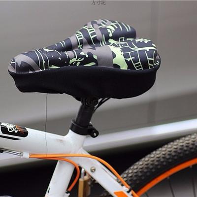 Bicycle Seat Cushion Cover Mountain Bike Seat Cover Soft Road Bike Thickened Silicone Seat Cushion Cover