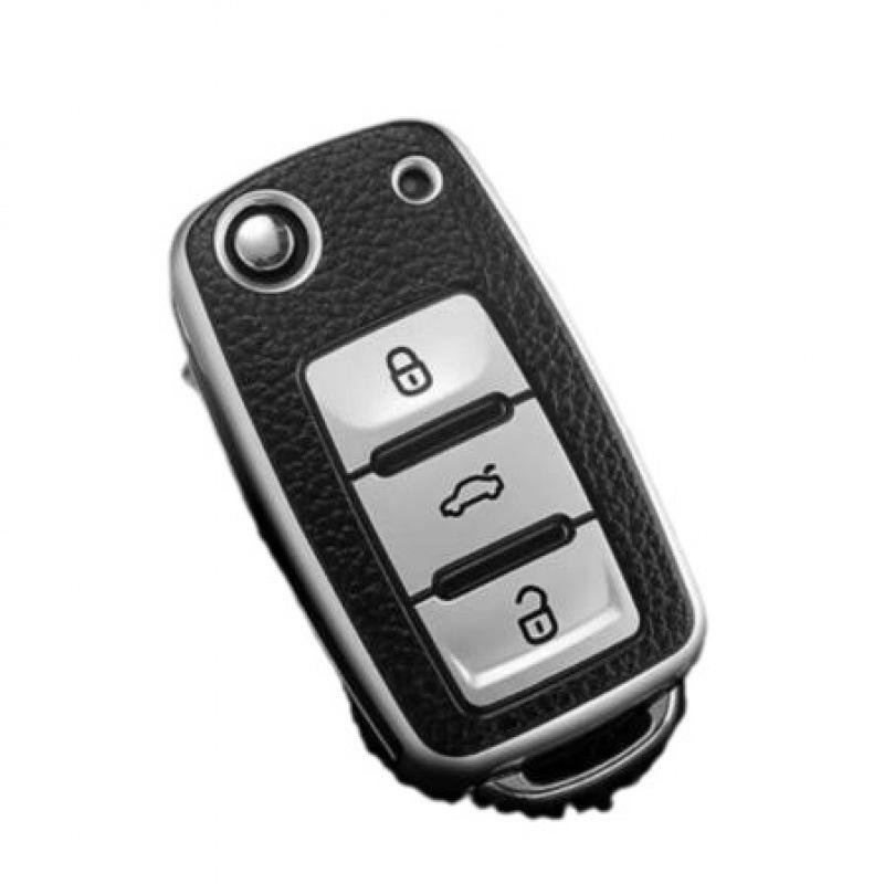 Volkswagen Key Case for Sagitar, Magotan, Lavida, Passat, Bora, Polo, Tiguan L – Car Key Bag Holder