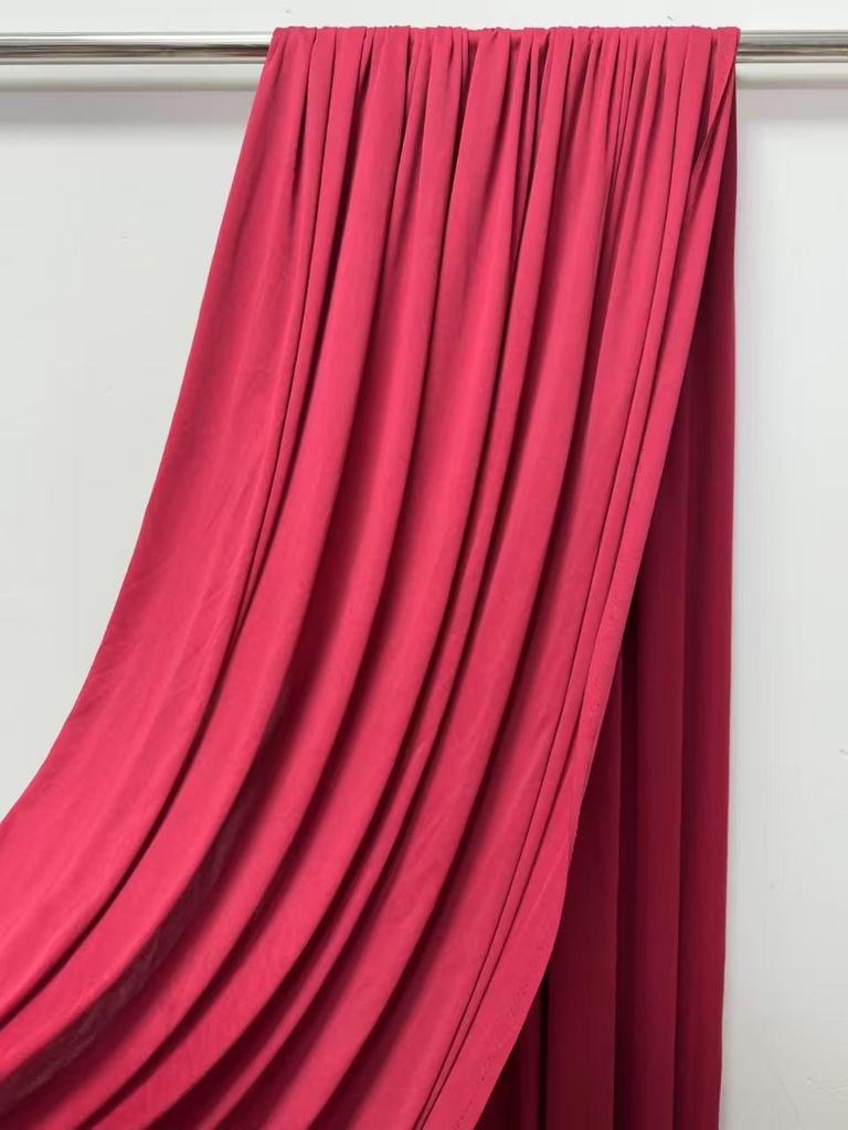 Matte Seiden-Stretch-Stoffe für Hochzeitsvorhänge und Hoteldekoration