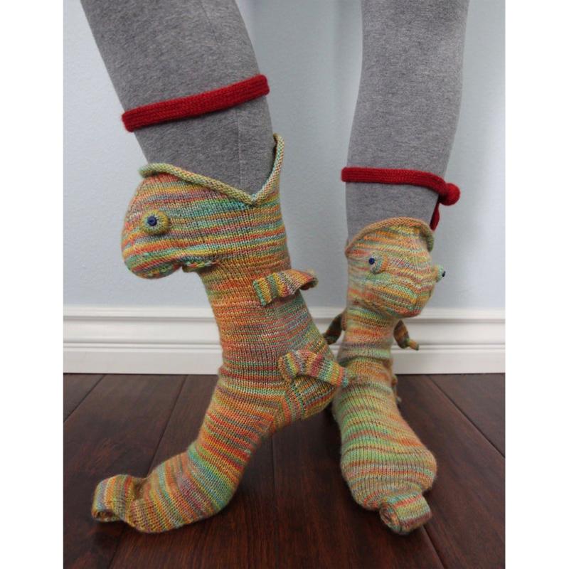 1 Pair Of Men Women Knit  Socks, Cute Unisex Novelty Winter Warm Floor Sock, Christmas Gift Soft