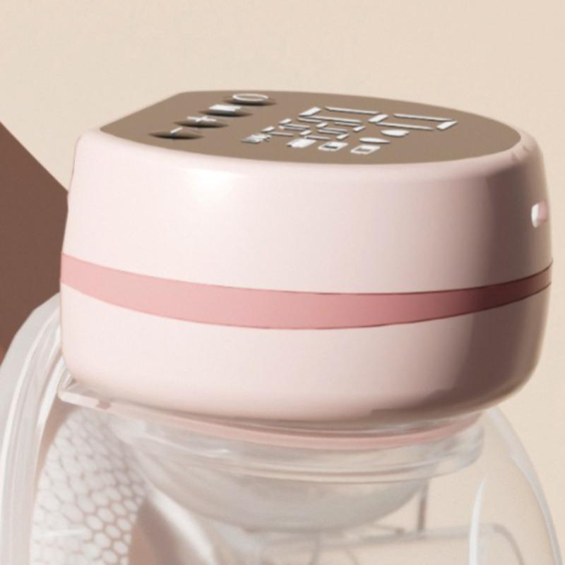 Wearable Breast Pump Hands Free Strong Suction Discreet Collection Cup Touch Control Milk Extractor
