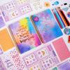 DIY Journal Girls' Birthday Gift Scrapbook Kids Diary Sticker Set with Notebook & Decorative Sticker