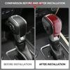 For Ford Ranger 2018-2026 Everest 2020-2026 AT Gear Shift Knob Sticker Gear Knob Cap Decoration Cover Interior Trim Accessories