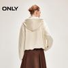ONLY Women's Loose Dropped Shoulder Double Zip Hooded Sweatshirt