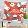 Year 'S Decoration Room Tapestry Santa Claus Series Tapestry Print Home Hanging Beach Cloth Living Room Bedroom Wall Hanging