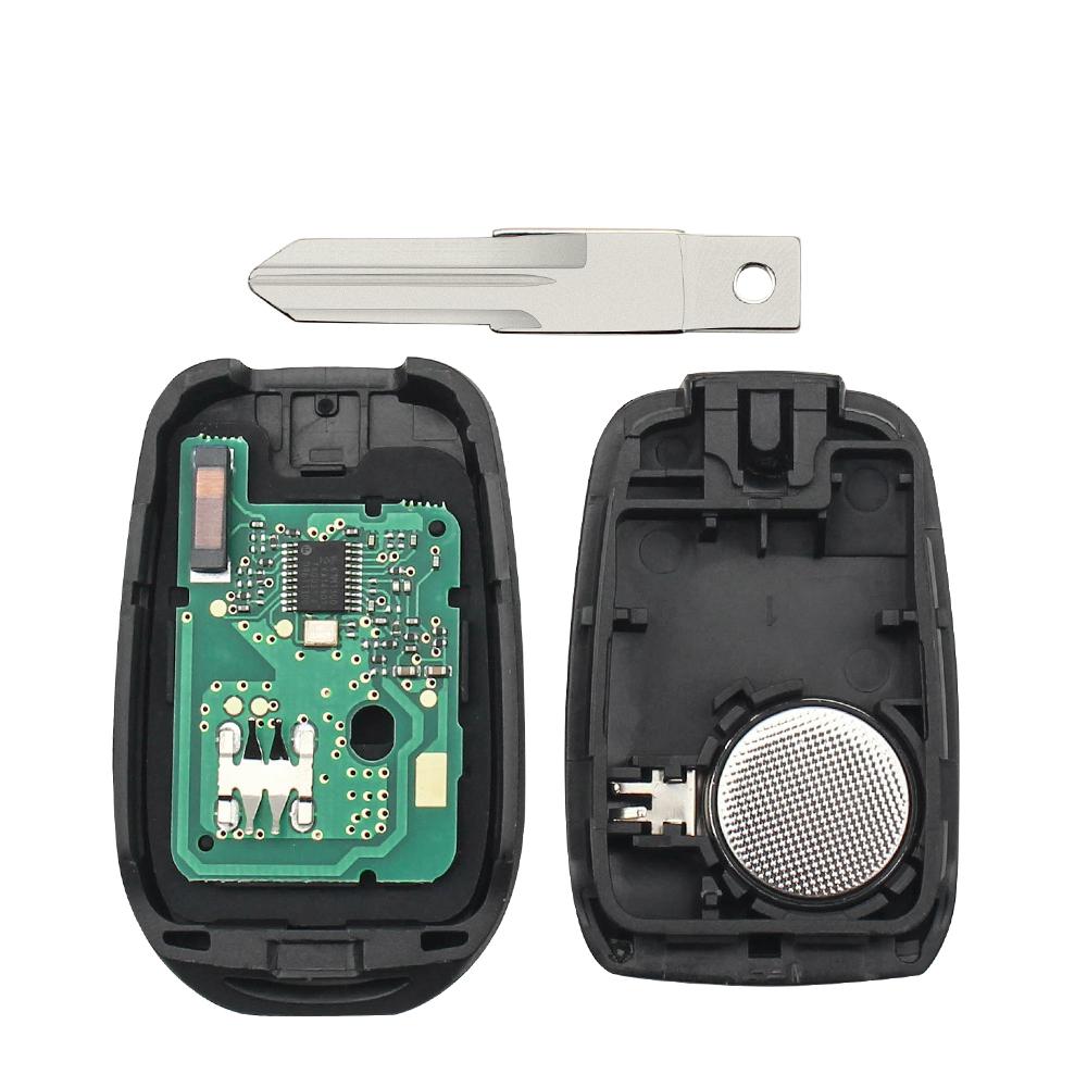 KEYYOU 2/3 Buttons Remote Key 434MHZ With 4A PCF7961M Chip For Renault Sandero Dacia Logan 2 Stepway Clio4 Duster 2016
