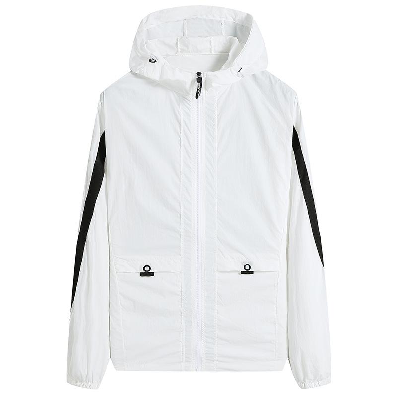 Sunscreen Clothing Men's Summer Casual Outdoor Couple Hooded Sunscreen Clothing Jacket Thin Section