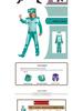 Minecraft Halloween Diamond Armor Kids Costume