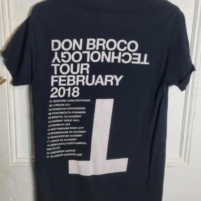 Fashion Personality T-Shirt Don Broco T Shirt Rare Rock Band Technology Tour S