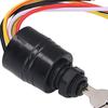 Boat Ignition Switch with Key Push Choke 6 Wire 17009A2 for Outboard Easy to Install