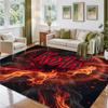 Korn Design Crystal Velvet Rug Soft Decorative Mat for Bedroom Entrance