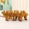 Simulation Camel Doll Zoo Doll Desert Bimodal Camel Plush Toy Travel Gift Souvenir