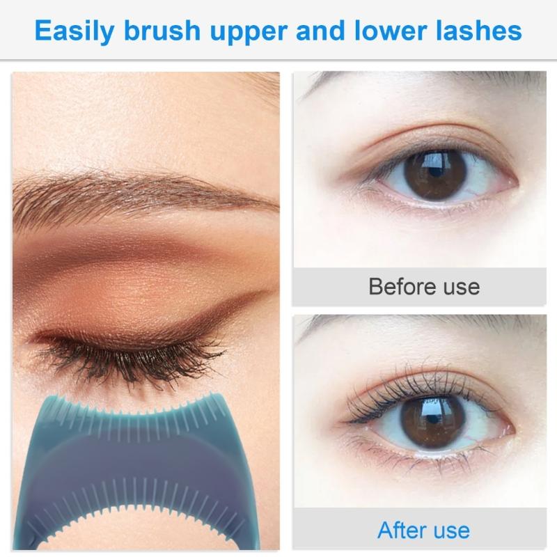 Mascara Shield Guard,Lash Guards Eyelashes Applicator Mascara Guard 3in 1 Upper Lower Mascara Applicator Tool Lash Buddy