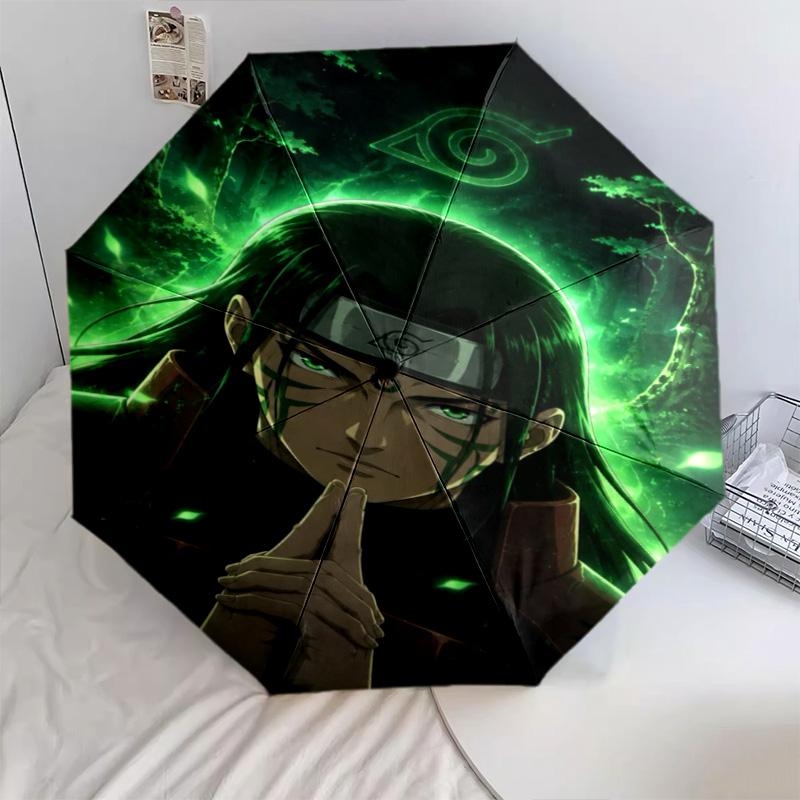 1PC NARUTO Automatic Umbrella - Suitable Travel Outdoor Portable Umbrella Birthday Gift Daily Essentials