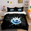 Soccer Three-Piece Set For Competitions Kid'S And Adults' Bedroom Decor, Exquisite Three-Piece Bedding Set Gift