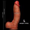 3 Size Large Liquid Silicone Dildo Simulated Penis Butt Plug Fisting Sex Toy Strap On Cock Big Dick Realistic Cock