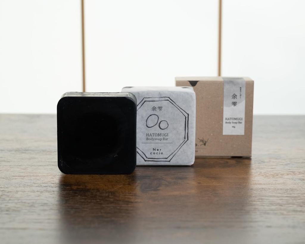 Body Soap Yoshizuku 80g Nercocia. Bar, (Amari Shizuku),