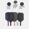 Professional Pickleball Paddle T800 Carbon Fiber Lightweight High-Performance With Explosive Sound Enhanced
