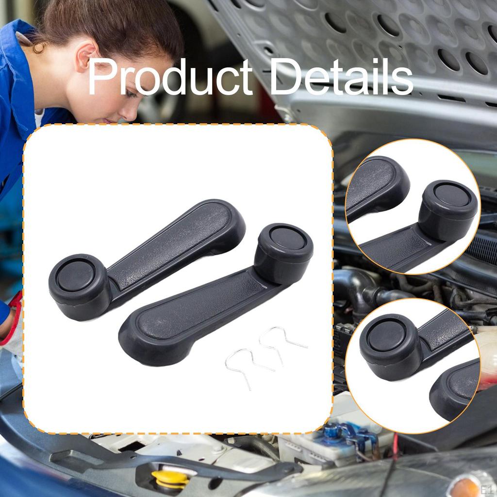 2 Peças Manivela de Vidro Interna 8076001G2 8076051S00 para Nissan 240SX