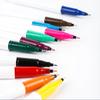 6pcs Color Erasable Whiteboard Pen Extremely Fine Tip 0.5mm Dry Erasing Pen Office Teaching Examination Art Marker Pen