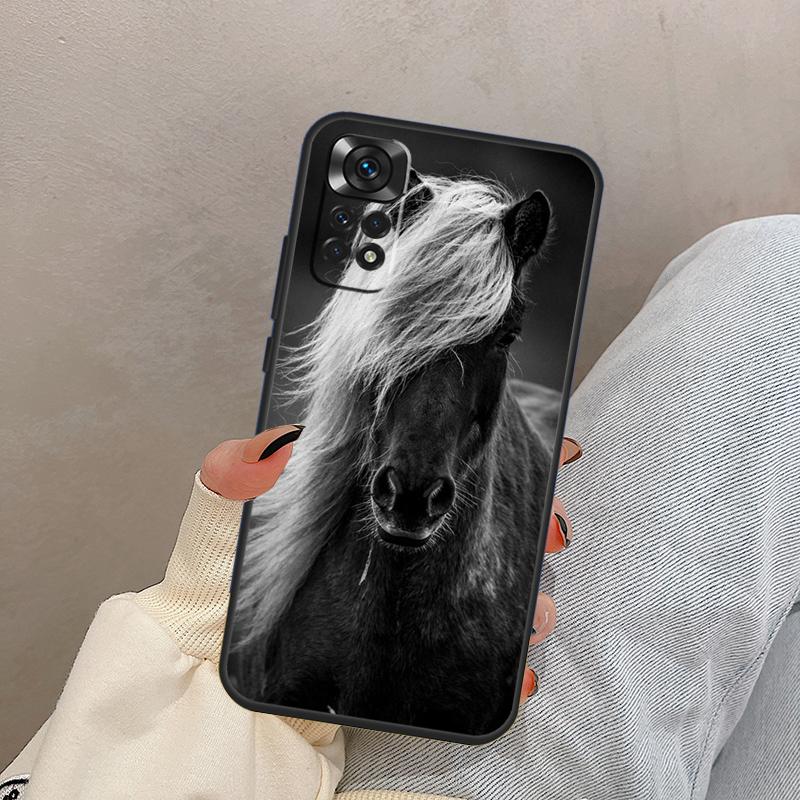 Domineering Cool Horse For Xiaomi Redmi Note 12 Pro Plus Case Redmi Note 10 9 8 11 Pro 11S 10S 9C 12C 10C Cover