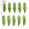 30/10Pcs Artificial Pine Branches Christmas Green Plants Pine Needles DIY Xmas Tree Garland Home Navidad Party Decoration Flower
