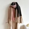 New  Cashmere Scarf Shawl Thicked  Warm Blanket Long Tassels Soft Shawls Neck Wraps Pashmina Scarves Ladies' Luxury Scarf