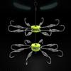 Crab Steel Flap Explosion Hooks 6/8 Claw for Square Bait Squid Fishhook Carbon Easy Carp Fishing Jig Hook Tackle Accessories 260319