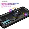 Für Moto G60 Fall Abdeckung Stoßfest Bumper Shell Robuste Militärische Rüstung Halter Magnet Telefon Fall für Motorola Moto G60 G 60