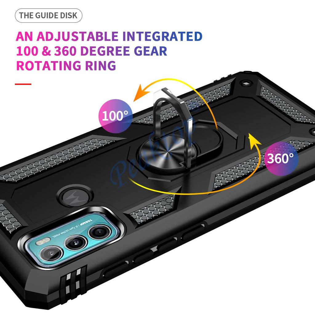 Für Moto G60 Fall Abdeckung Stoßfest Bumper Shell Robuste Militärische Rüstung Halter Magnet Telefon Fall für Motorola Moto G60 G 60