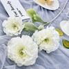 Peony Flower Artificial Wedding Hotel Restaurant Decoration Photography Props