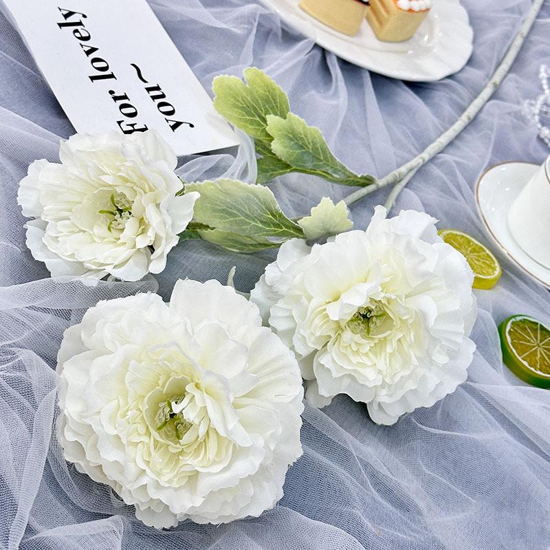 Peony Flower Artificial Wedding Hotel Restaurant Decoration Photography Props