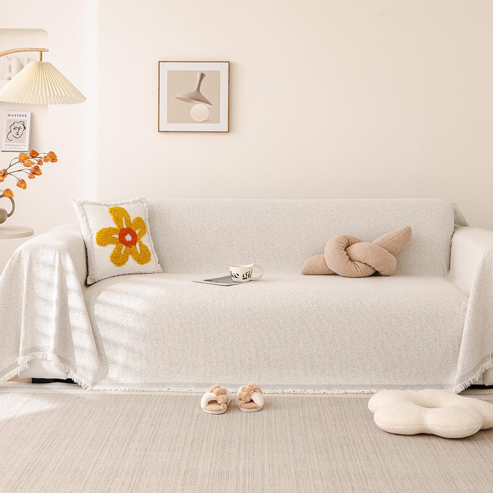 

Бархатный чехол для дивана с петлей, полотенце, универсальный нескользящий чехол для дивана на четыре сезона, новый тканевый чехол с защитой от царапин, утолщенный чехол для сиденья 180*380